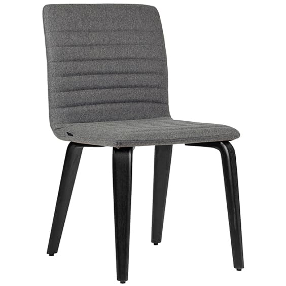 ST Smoke Timber Legs Fully Upholstered Breakout Chair