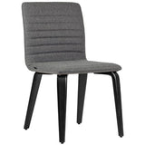 ST Smoke Timber Legs Fully Upholstered Breakout Chair