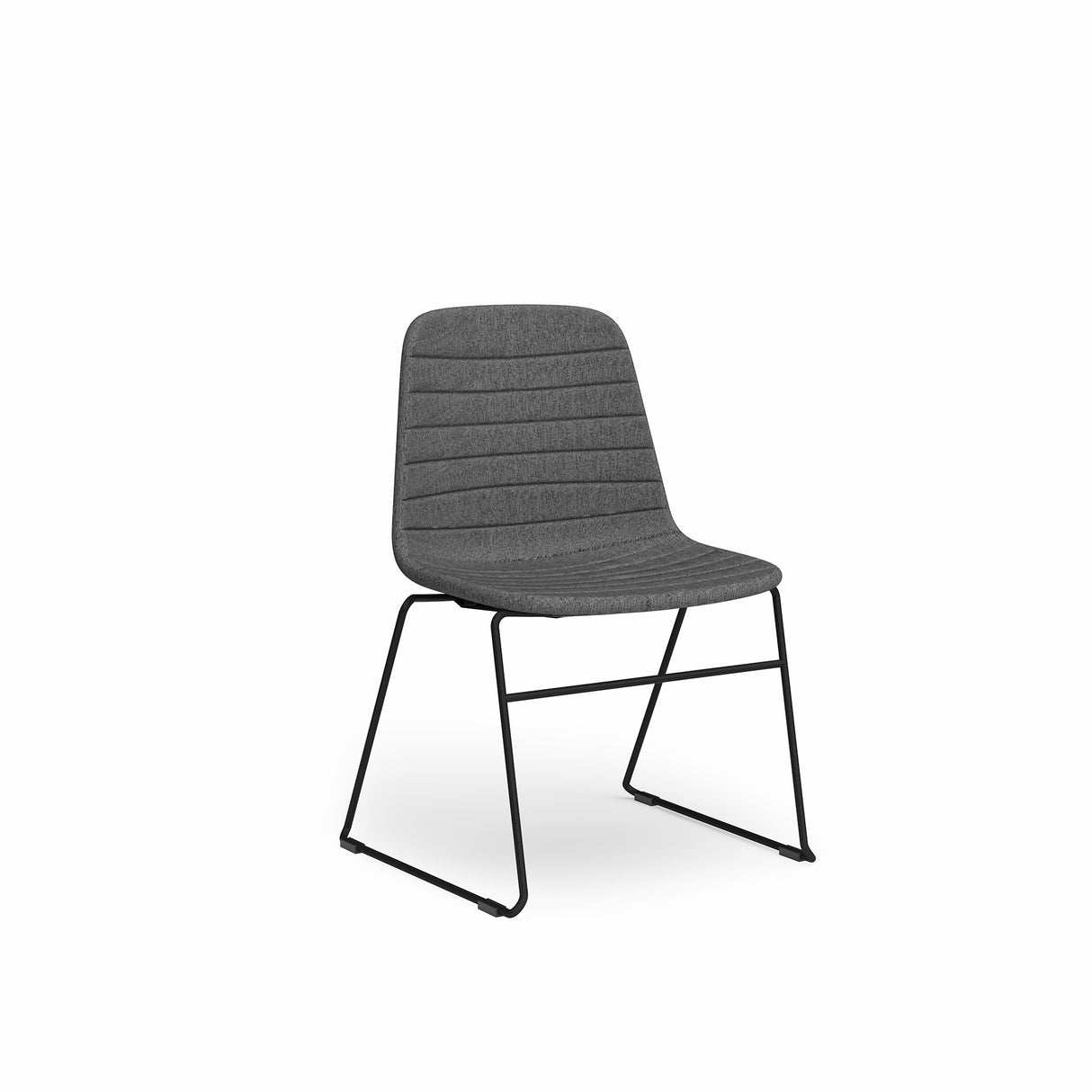 OL Sofia Fabric Upholstered Sled Base Breakout Chair