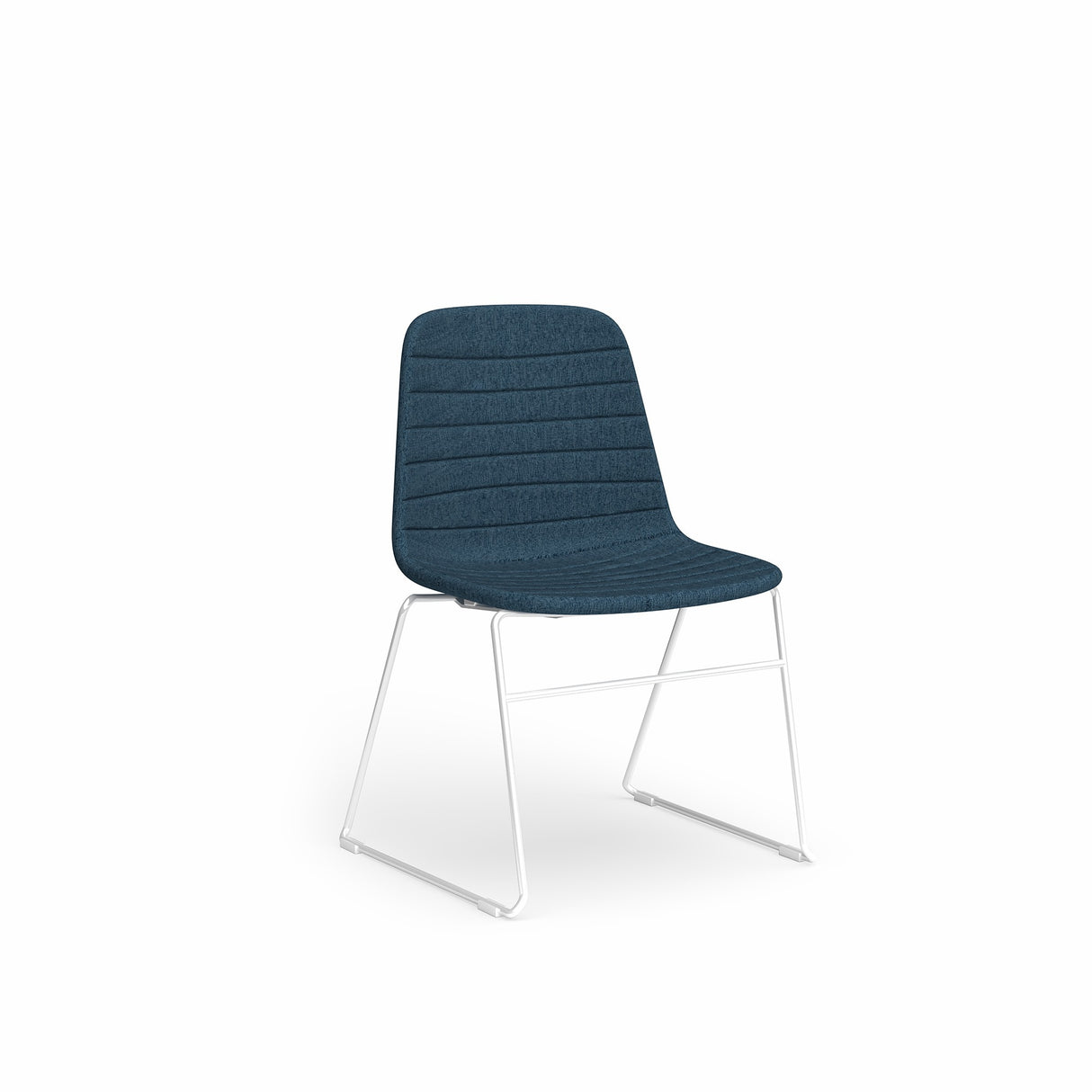 OL Sofia Fabric Upholstered Sled Base Breakout Chair