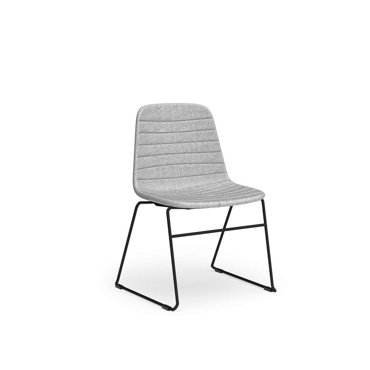 OL Sofia Fabric Upholstered Sled Base Breakout Chair