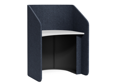 DD Sonik Hub Curved Desk Based Space