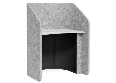DD Sonik Hub Curved Desk Based Space