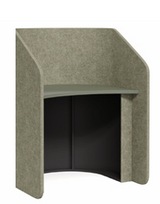 DD Sonik Hub Curved Desk Based Space