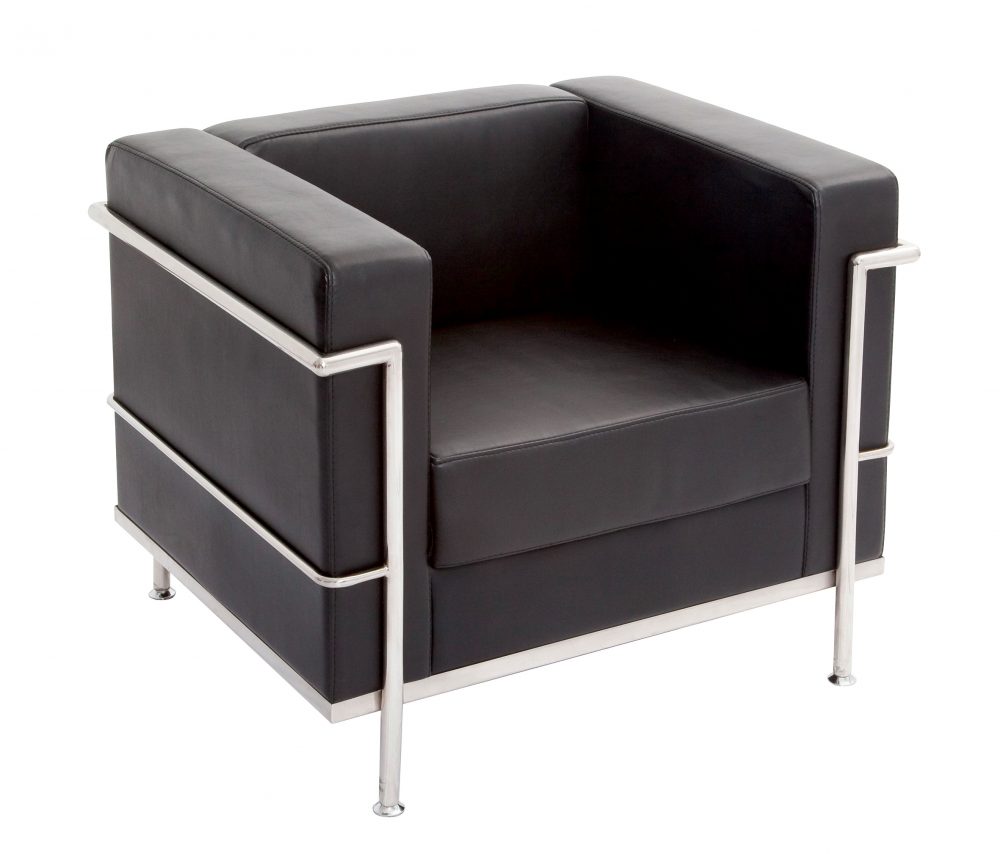 RL Space PU Leather Upholstered 1 Seater Lounge