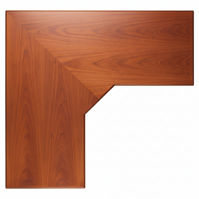 DD Custom Made 90° Splayed Desk Top