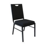 FL Square Back Fabric Upholstered Hospitality Function Chair