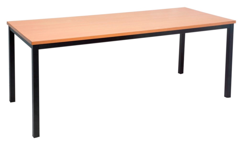 RL Steel Frame Melamine Top Table