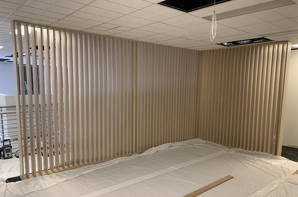 DD Straight Slat Divider Wall