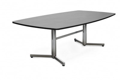 DD Supreme Chrome Base Boardroom Table