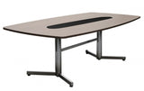 DD Supreme Chrome Base Boardroom Table