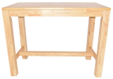 EZ BAR TABLE CHUNK 1200MM LIGHTOAK