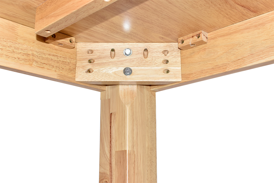 EZ BAR TABLE CHUNK 1200MM LIGHTOAK