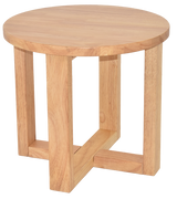 EZ COFFEE TABLE CHUNK 500MM LIGHTOAK