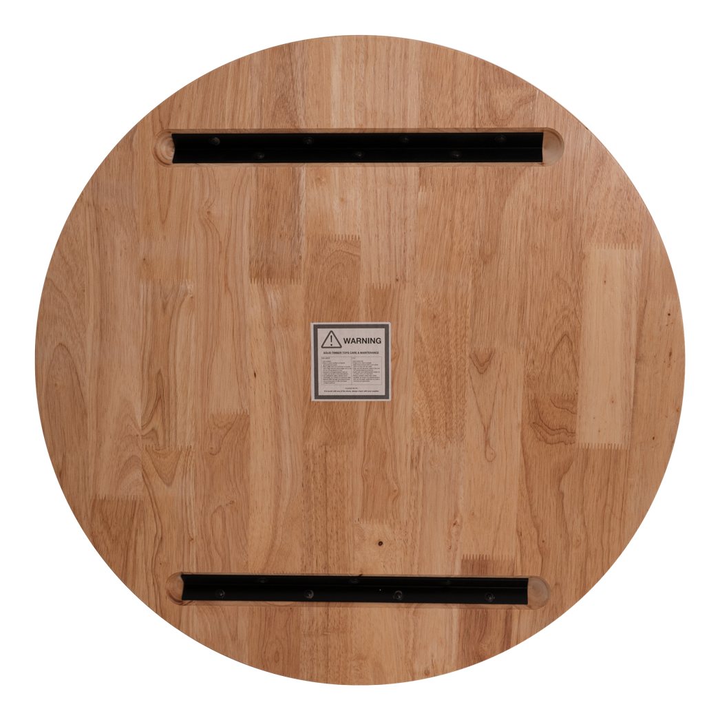 EZ Solid Timber Hospitality Round Table Top