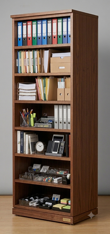 DD CC Plus 6 Open Shelves for Under Desk or On Desk