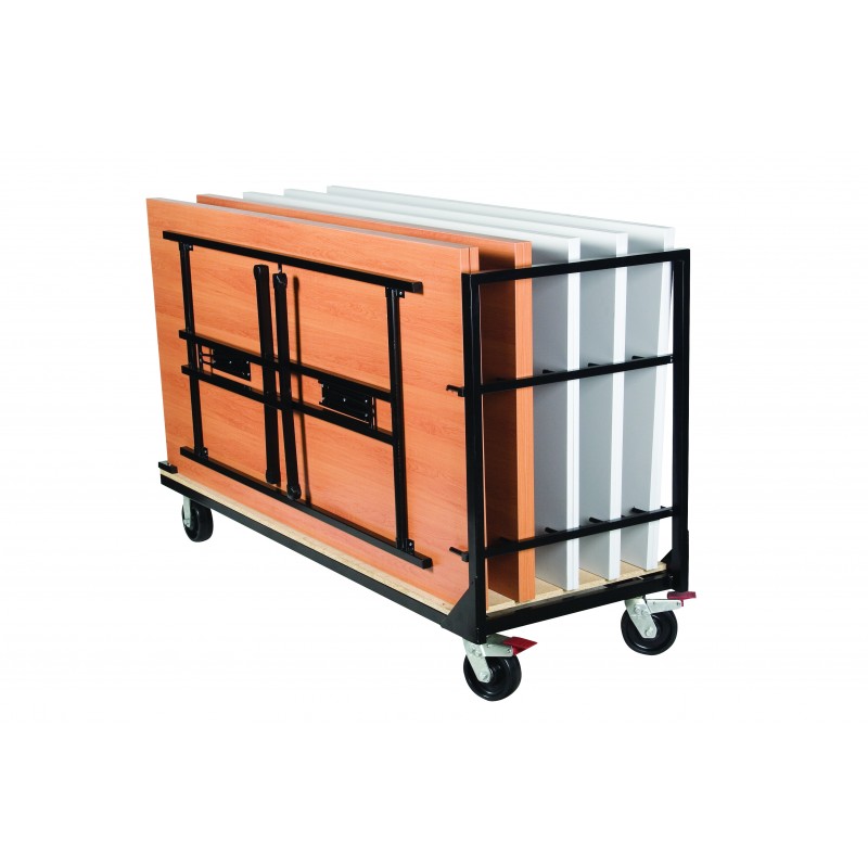 MA Hospitality Rectangular Folding Table Trolley