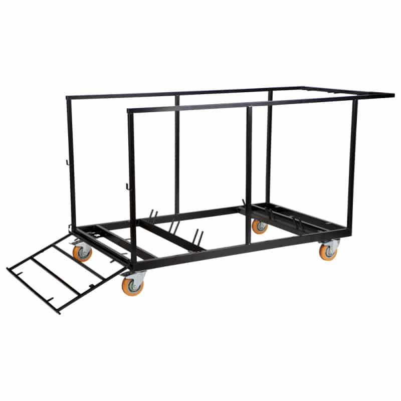 MA Hospitality Round Folding Table Trolley