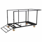 MA Hospitality Round Folding Table Trolley