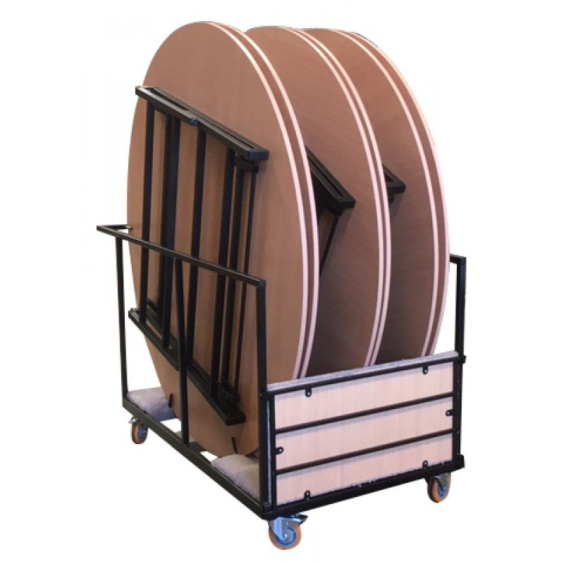 MA Hospitality Round Folding Table Trolley