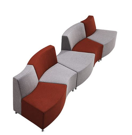 ST Twist Fabric Upholstered Reception Area Lounge
