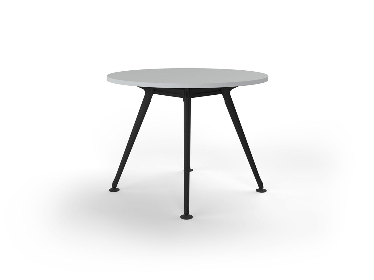 OL Team Metal 4 Leg Round Meeting Table