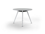 OL Team Metal 4 Leg Round Meeting Table
