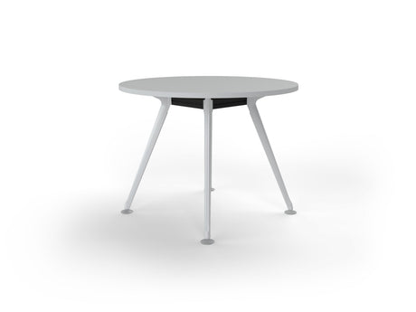 OL Team Metal 4 Leg Round Meeting Table