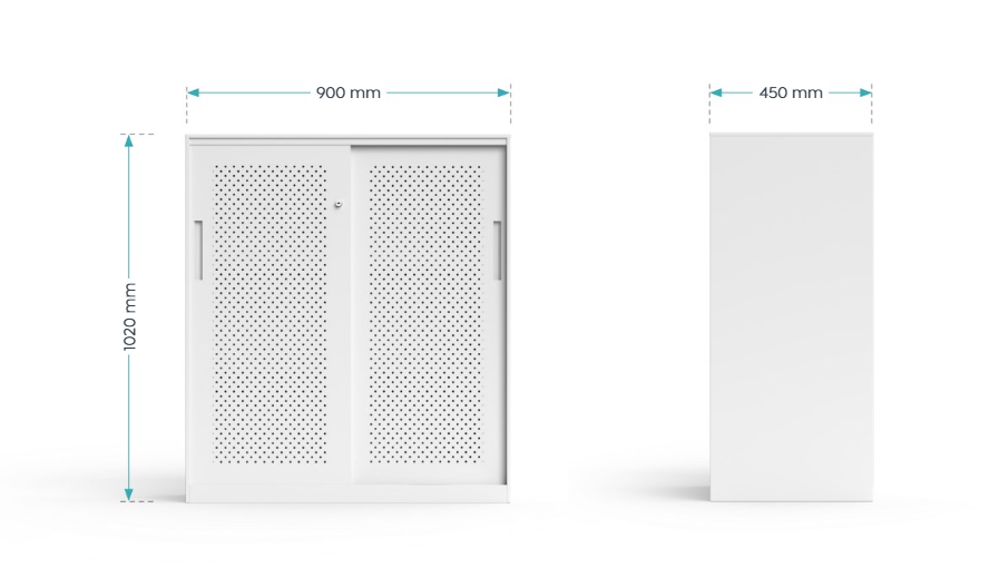 OL Tempo Sliding Door Storage Cabinet