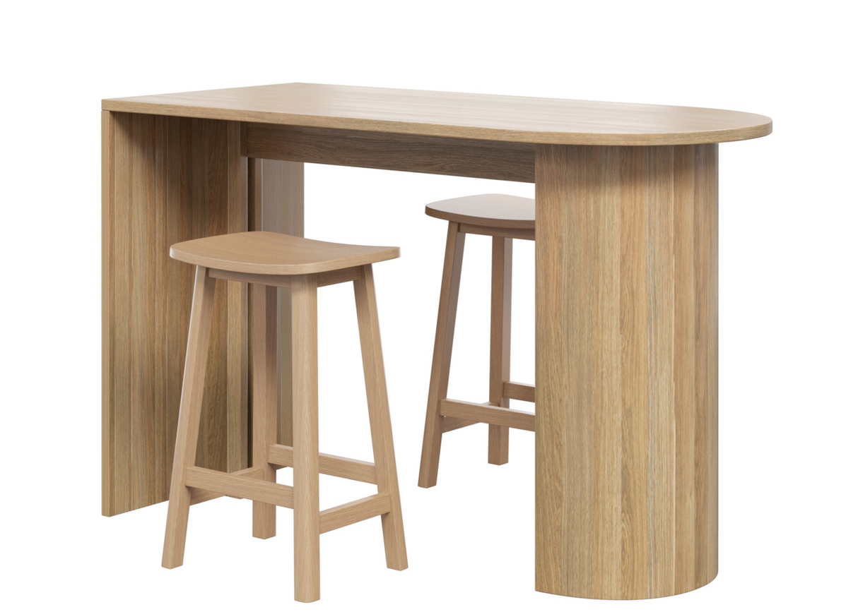 DD Tia Luxor Pill Shape Top High Table