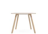 DD Toro Metal Base Square High Meeting Table
