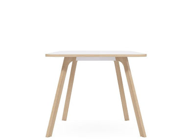 DD Toro Metal Base Square High Meeting Table