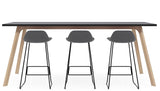 DD Toro White Base High Table