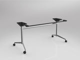 UNI Flip Chrome Table Frame to Suit Worksurface Size of 1500-1900mm