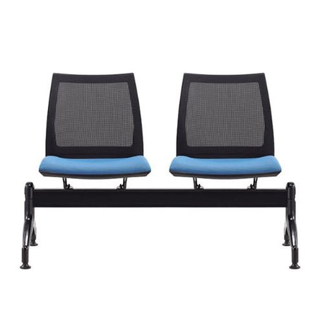 ST Vinn Mesh Back Fabric Upholstered Seat Beam Seating