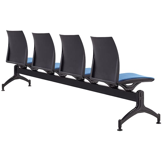 ST Vinn Upholstered 4 Seater Beam Seating