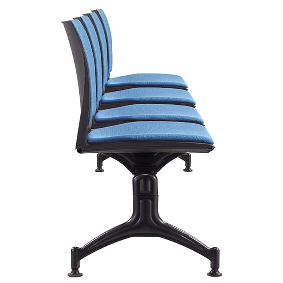 ST Vinn Upholstered 4 Seater Beam Seating