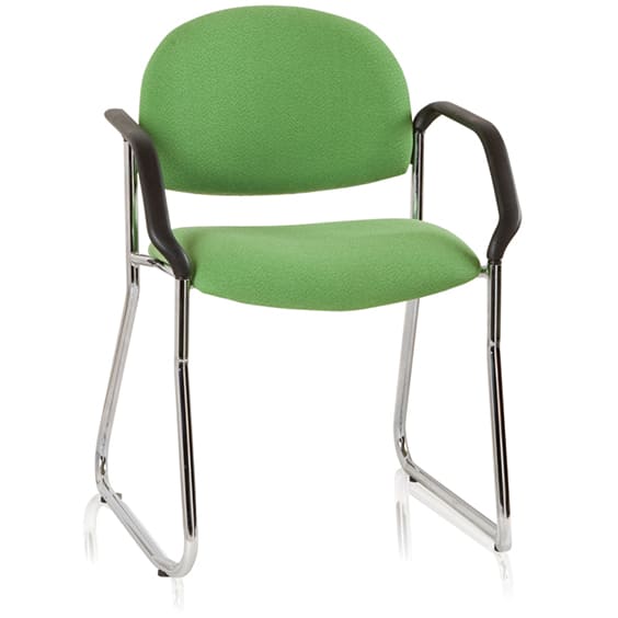 ST Vera Chrome Sled Base Hospital & Age Care Chair