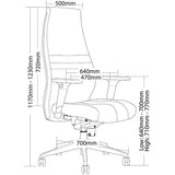 ST Venti High Back Ergonomic Executive Chair