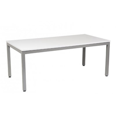 MA Vera Powder Coated Steel Framed Table with 25mm Melamine Top