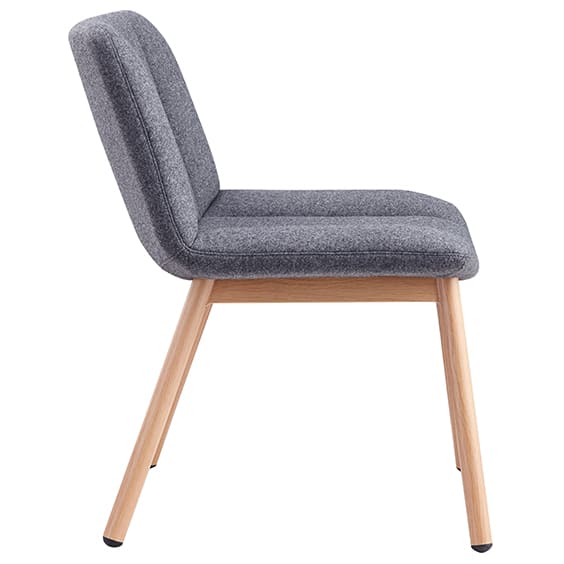 ST Vero Metal Legs Fully Upholstered Breakout Chair