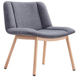 ST Vero Metal Legs Fully Upholstered Breakout Chair