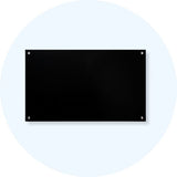 VC Lumiere Signature Magnetic Glassboards