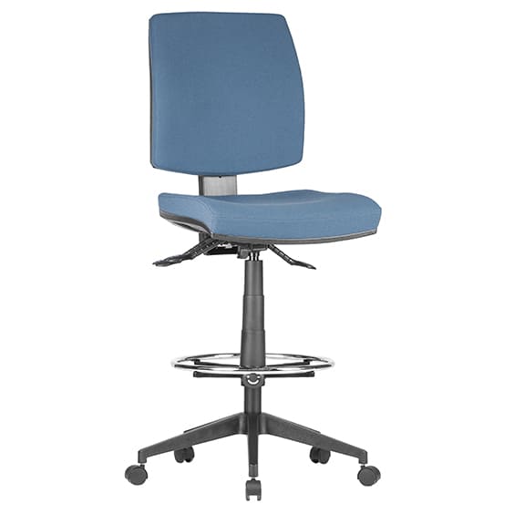 ST Virgo High Back Drafting Chair with Seat Slider
