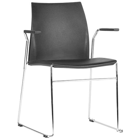 ST Vinn Mesh Back Sled Base Hospitality Stackable Chair
