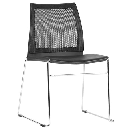 ST Vinn Mesh Back Sled Base Hospitality Stackable Chair