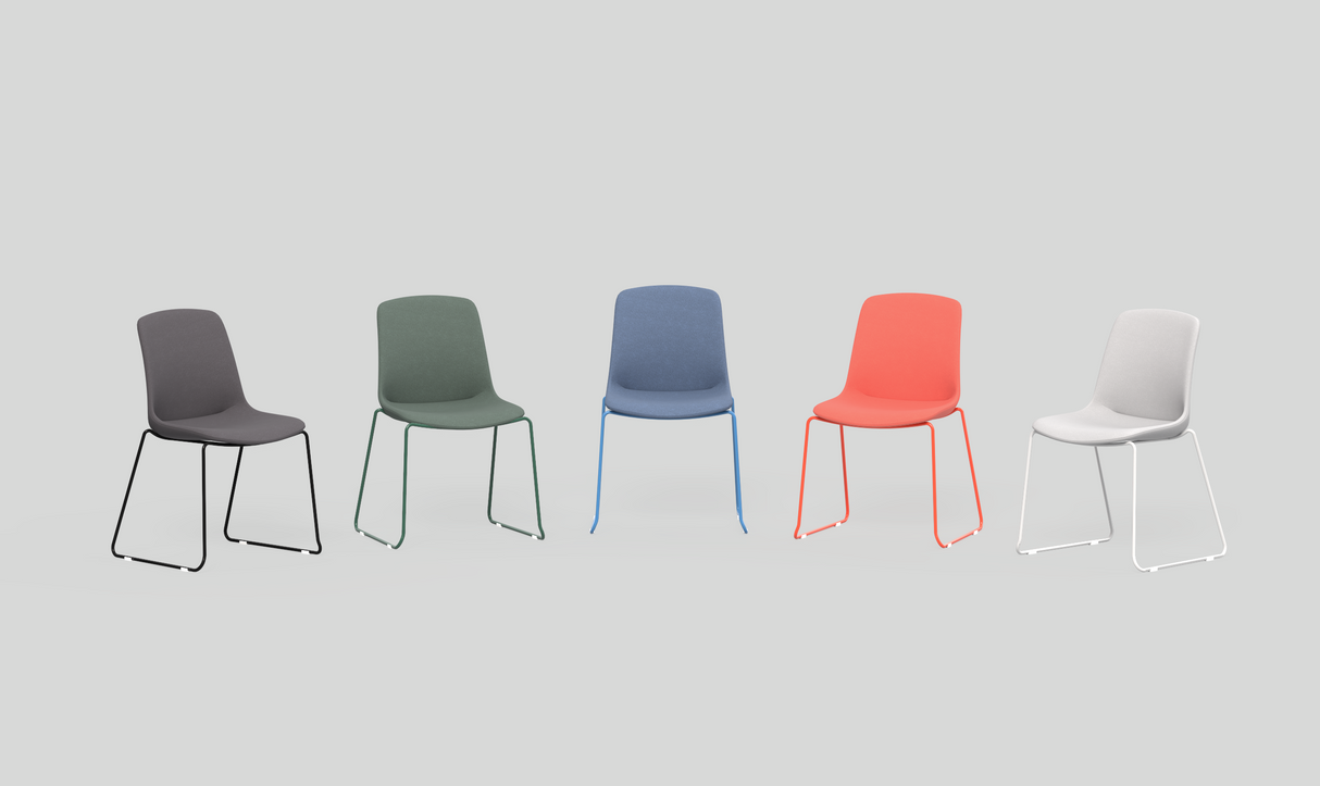 OL Vista Glide Sled Base Hospitality Stacking Chair