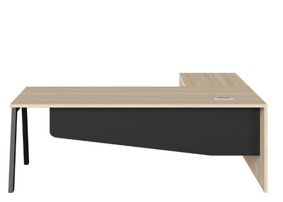 DD Vista Lite Desk with Return and Modesty Panel