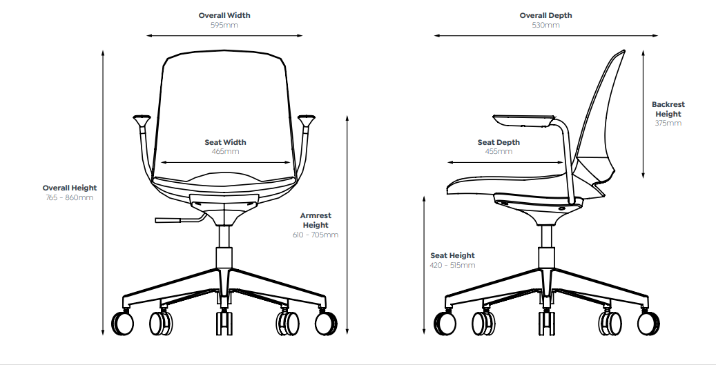 OL Vista Padded Seat Boardroom Chair