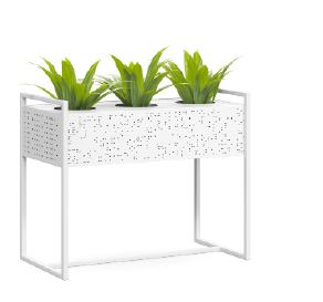 DD Walkway Metal Perforated Planter